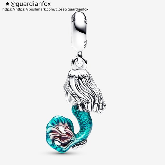 Pandora Disney The Little Mermaid Ariel Dangle Charm - Picture 2 of 5